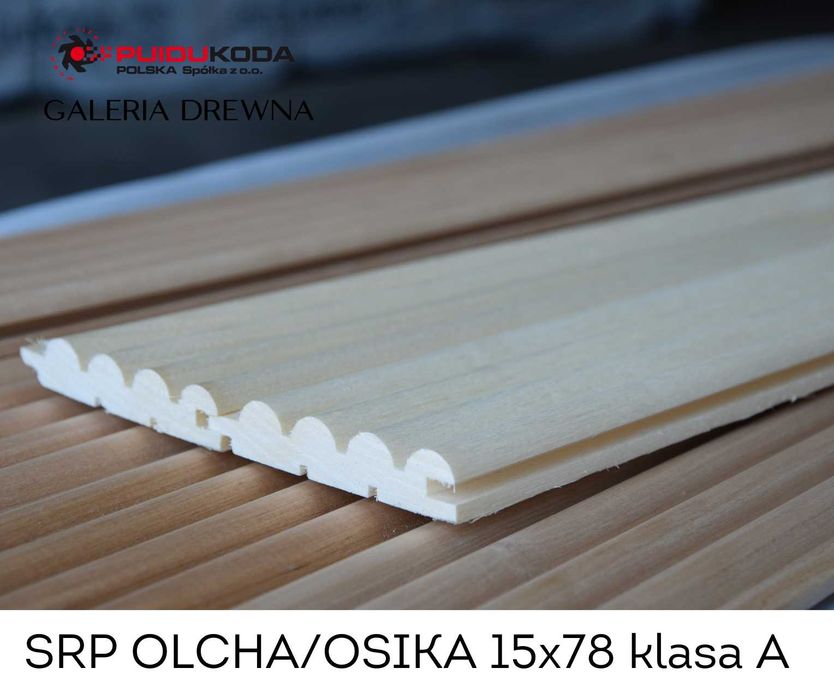 Deska do sauny i do wnętrz, ściana TV / sauna / boazeria