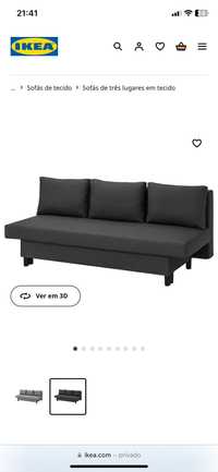 Sofá Cama IKEA novo