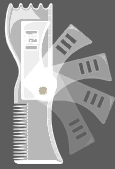 Шаблон для бороды. Отличный подарок для мужчин.