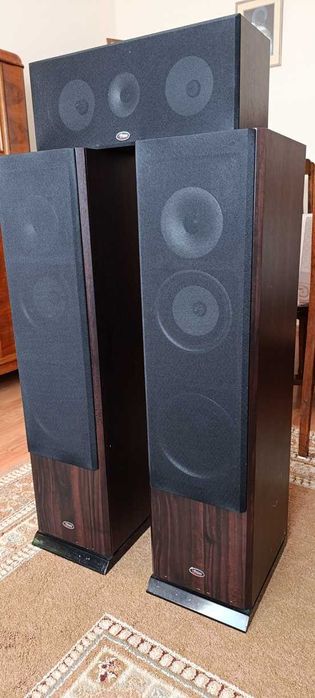 Kino domowe YAMAHA amplituner, zestaw 5 niemieckich kolumn.