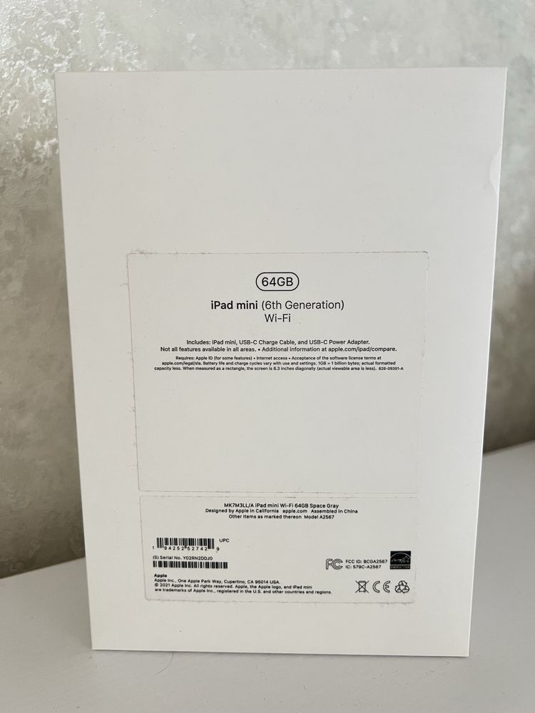 iPad Mini 6 64GB Space Grey