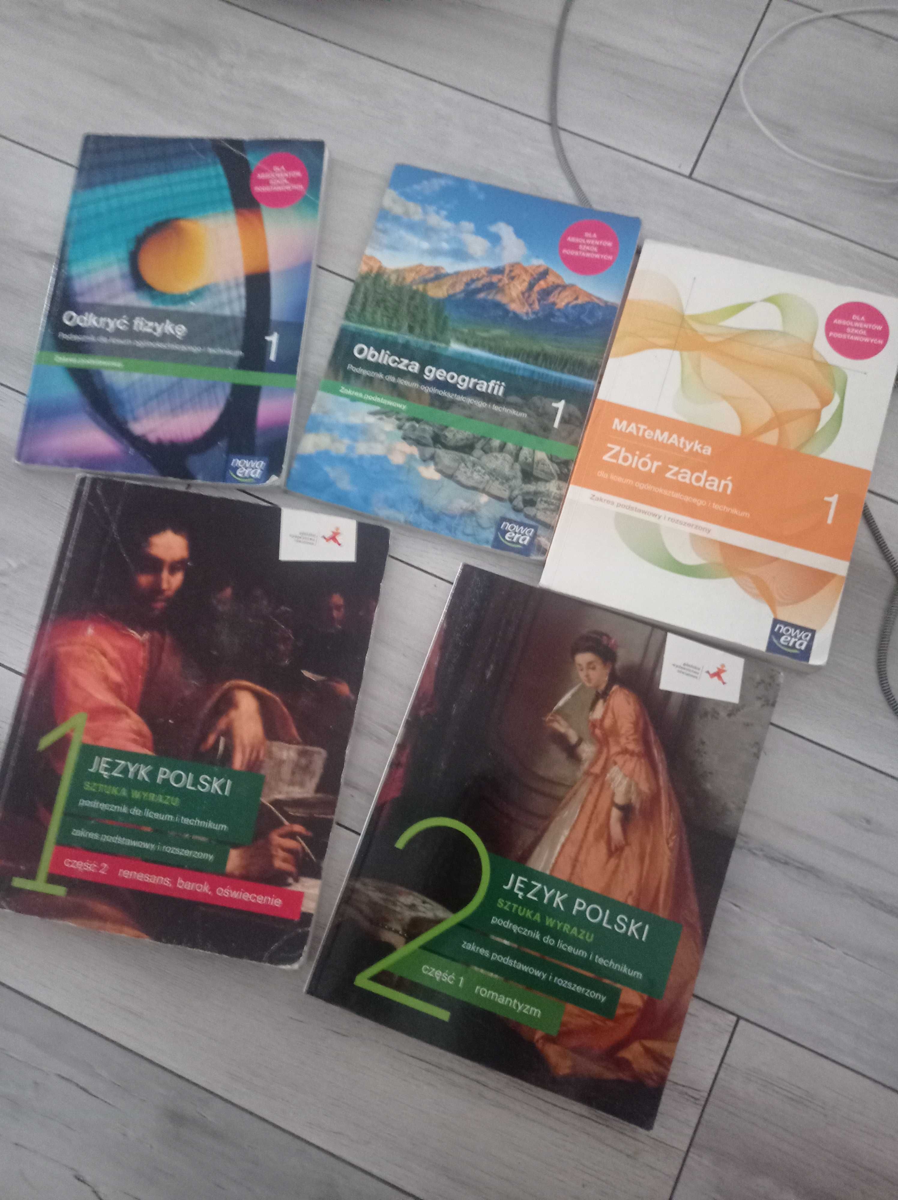 Ksiazki do pierwszej klasy liceum technikum