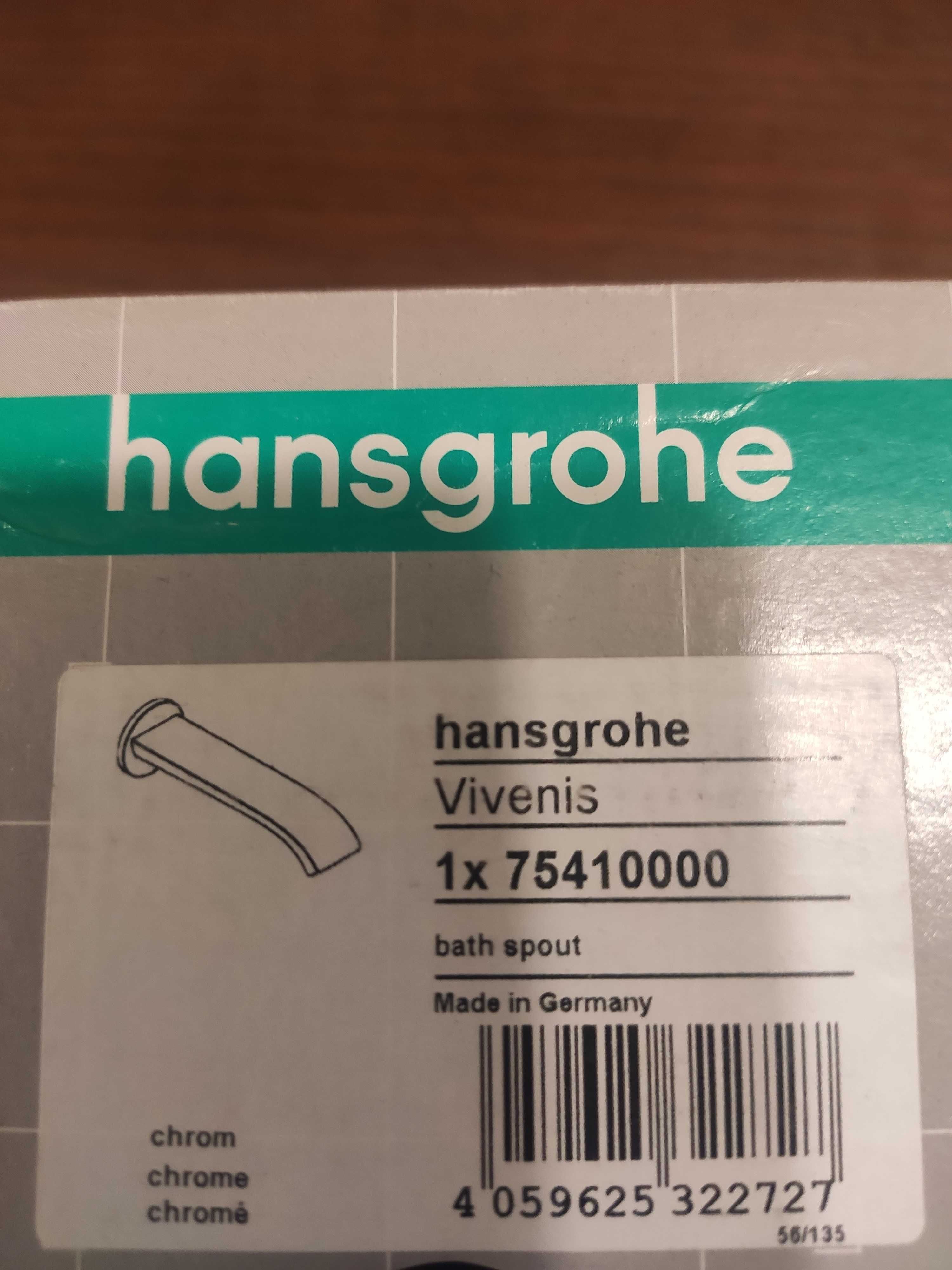 Wylewka wannowa Hansgrohe Vivenis chrom OKAZJA!!!
