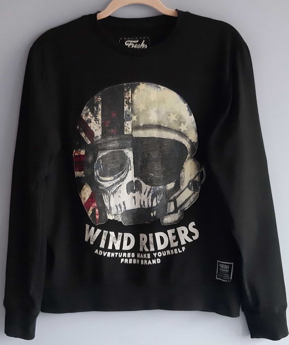 Czarna bluza - Wind Riders