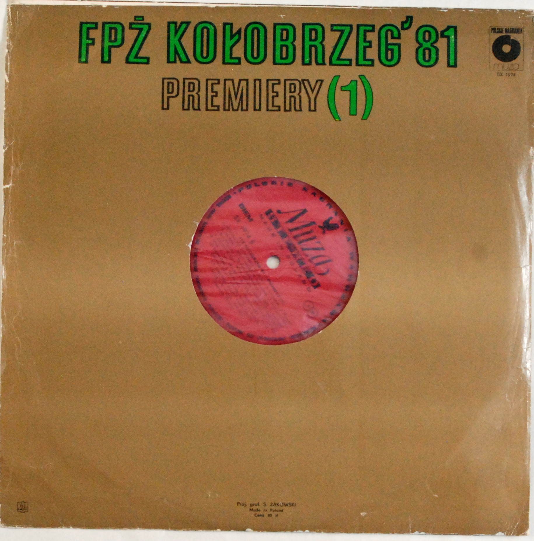 VA - FPŻ Kołobrzeg' 81 Premiery (1) (SX 1974)