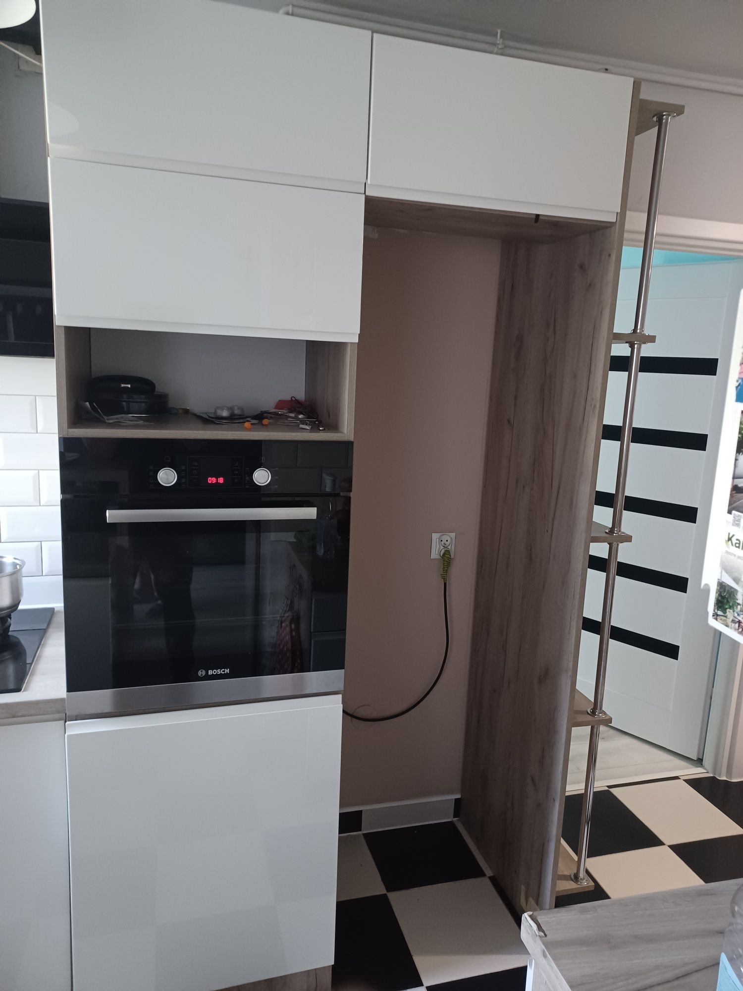 Mebel Kuchnia front lakierowany  biały