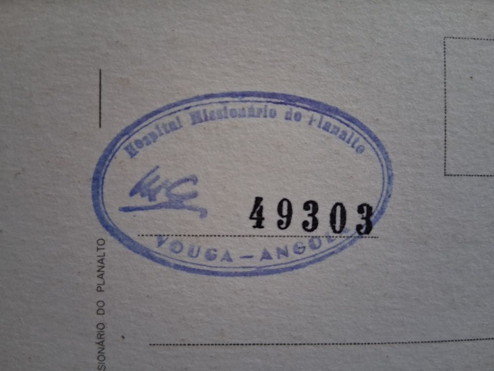 10 postais antigos  de Angola
