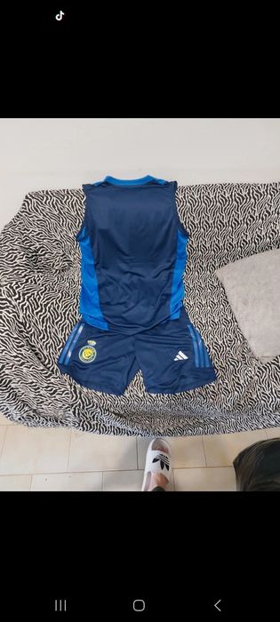 Camisola all nassr tamanho s conjunto