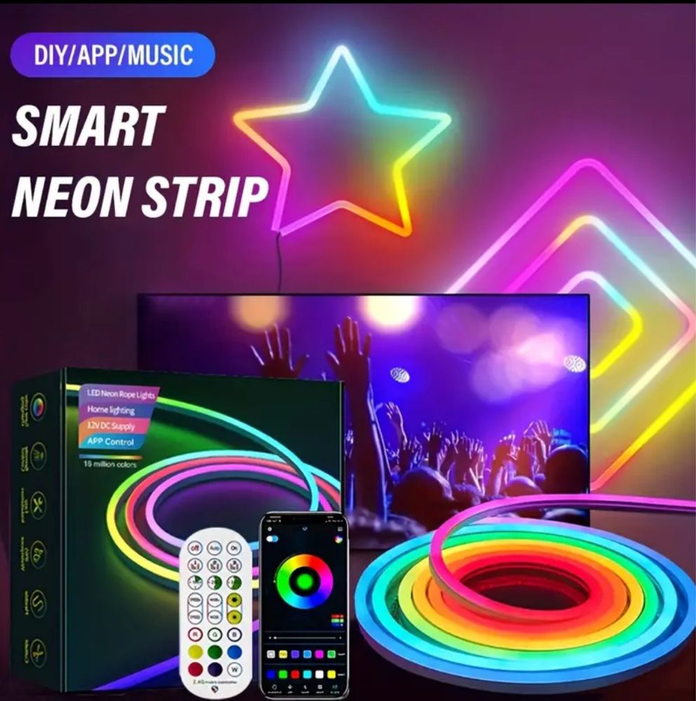 Ledy RGB neon  5 m