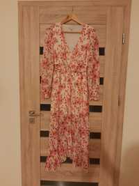 Sukienka Amisu rozmiar.34 w kwiaty