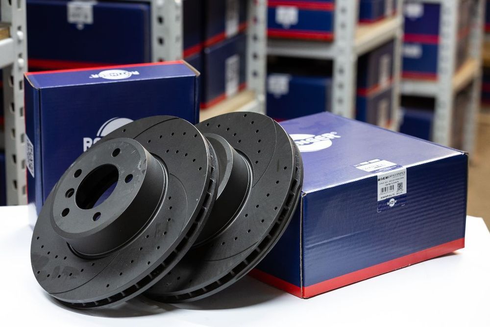 TARCZE ROTINGER BMW 5 E60 E61 PRZÓD 324mm