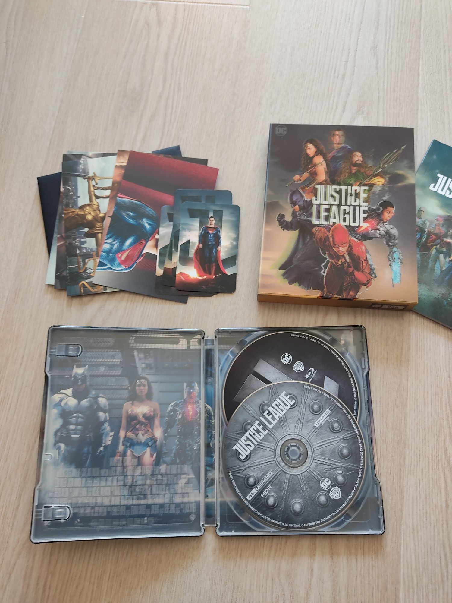 Justice League Steelbook bluray Manta Lab