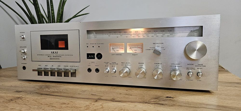 Akai AC-3500L combo magnetofon i radio amplituner vintage