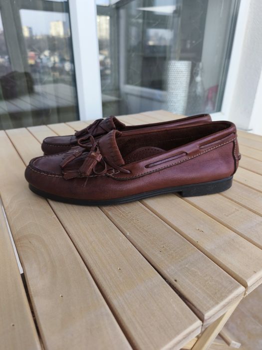 Вінтажні шкіряні лофери Dexter, made in USA,