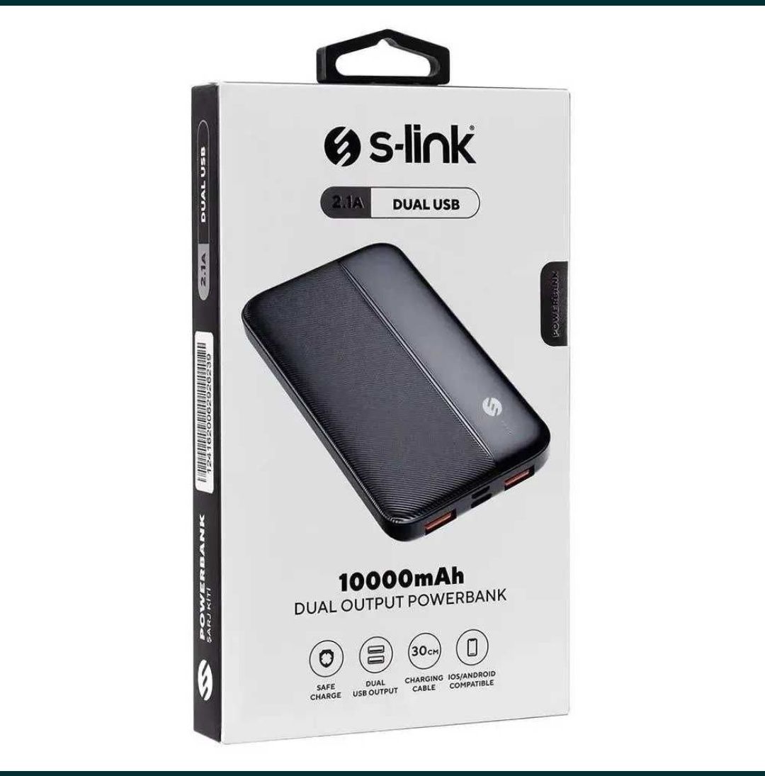 Потужний Power Bank S-Link  10000 mAh. Оригинал