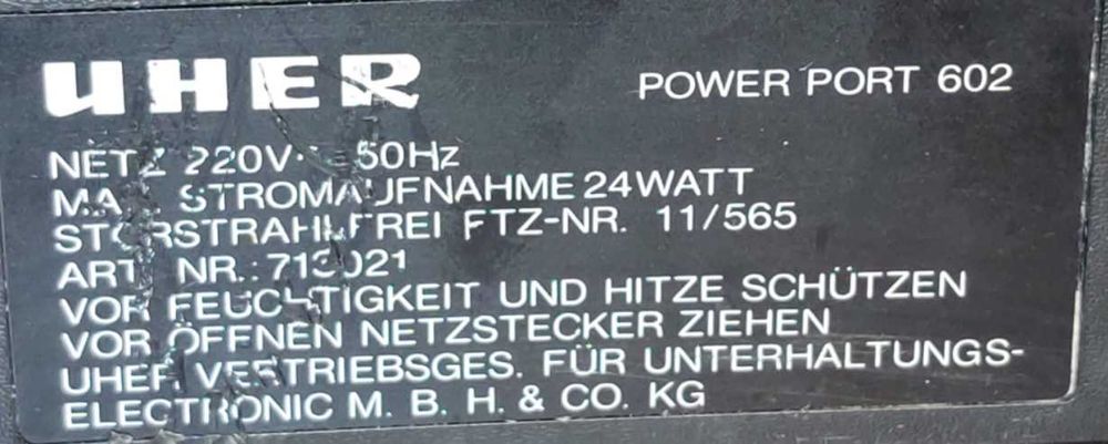 Uher Power Port 602