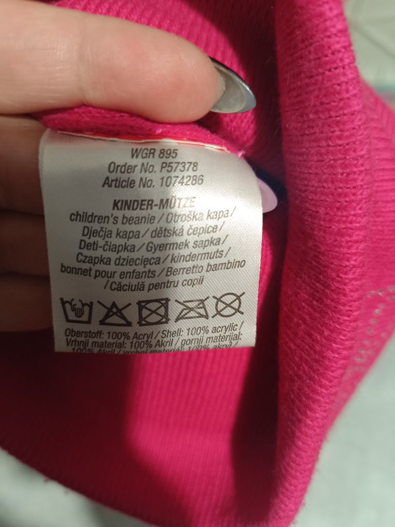 Czapeczka dla dziewczynki