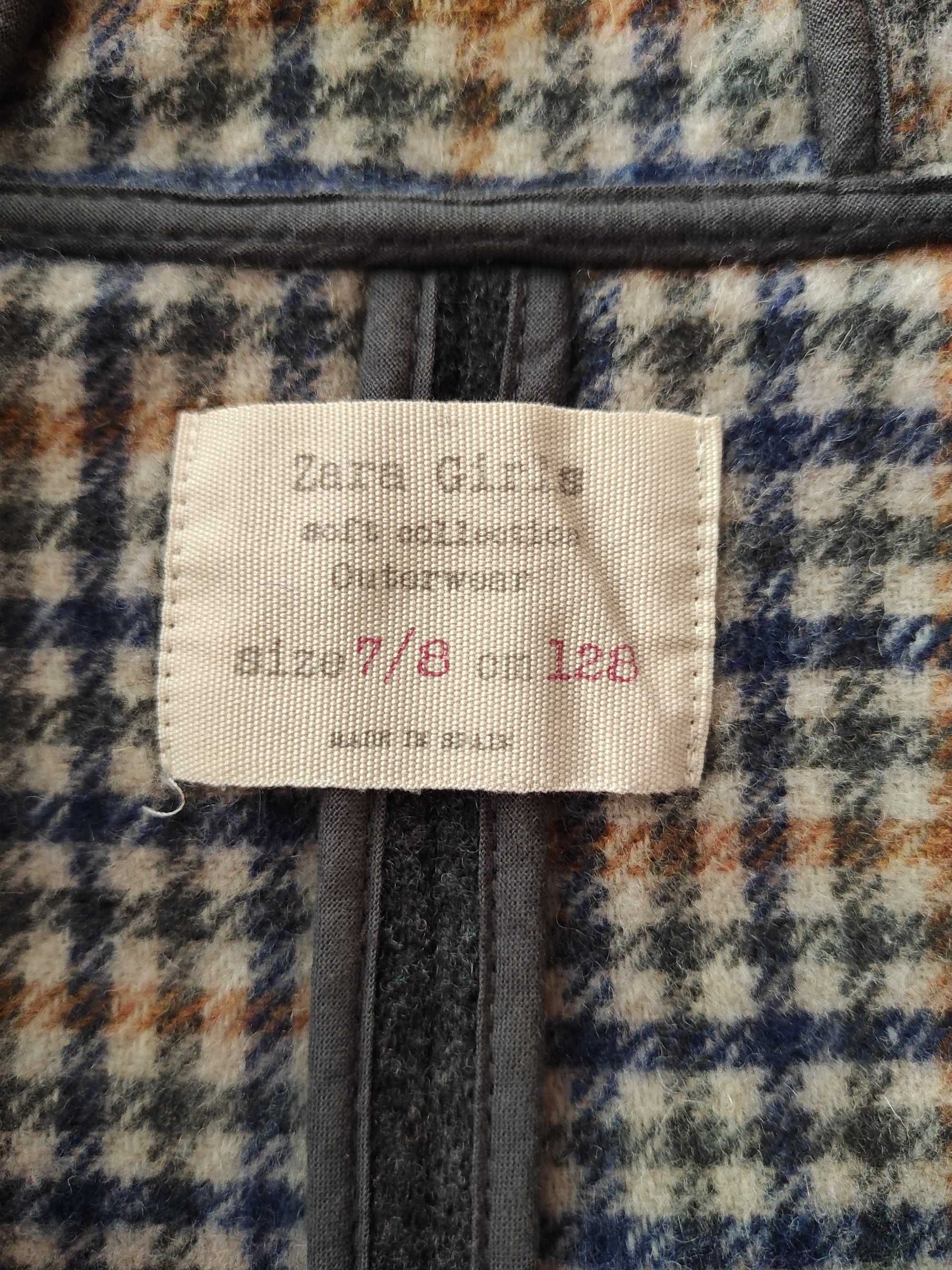 Casaco cinza para menina tamanho 7/8 anos da marca Zara
