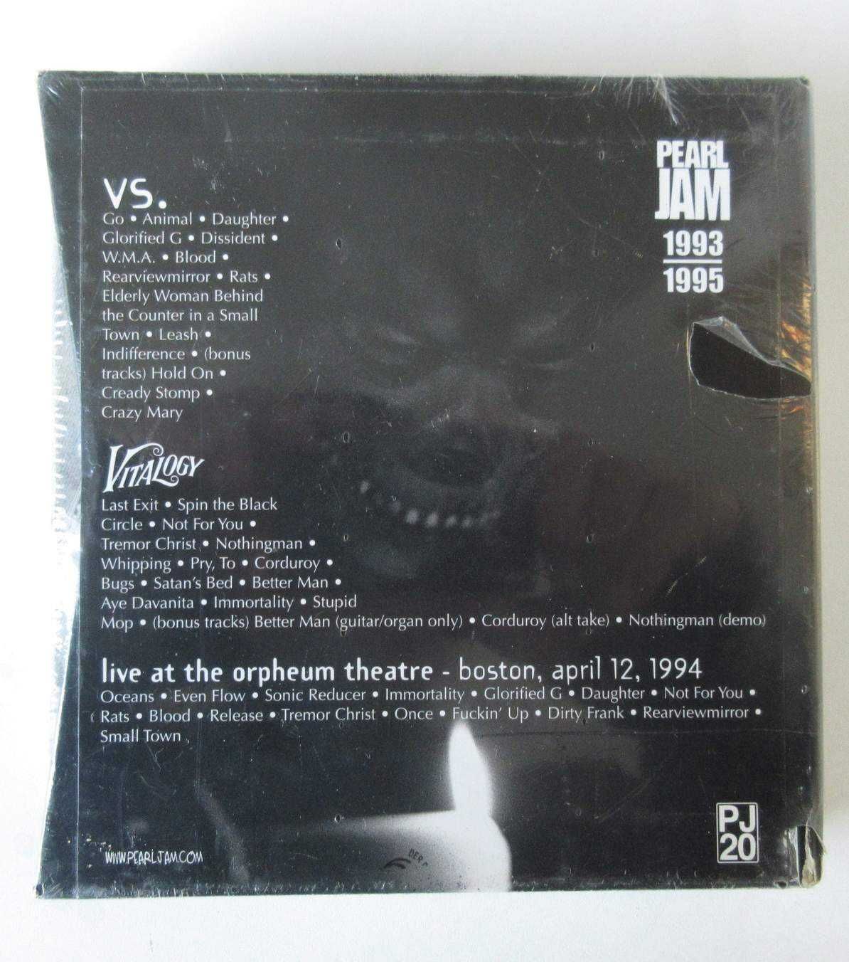 PEARL JAM - Vs. / Vitalogy (Box Set 3 x CD) (SELADO)