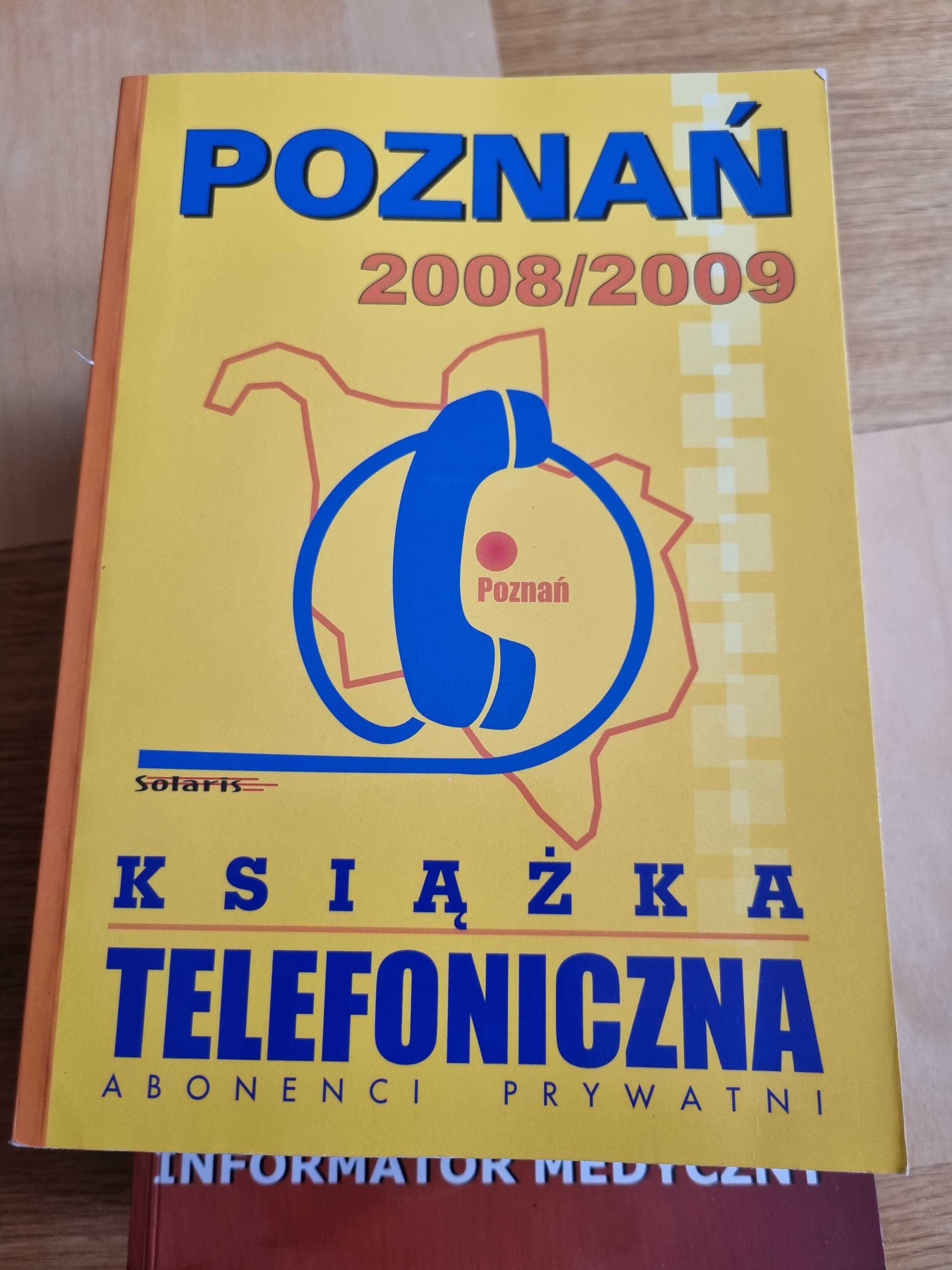 Książka telefoniczna Poznań 2009r.