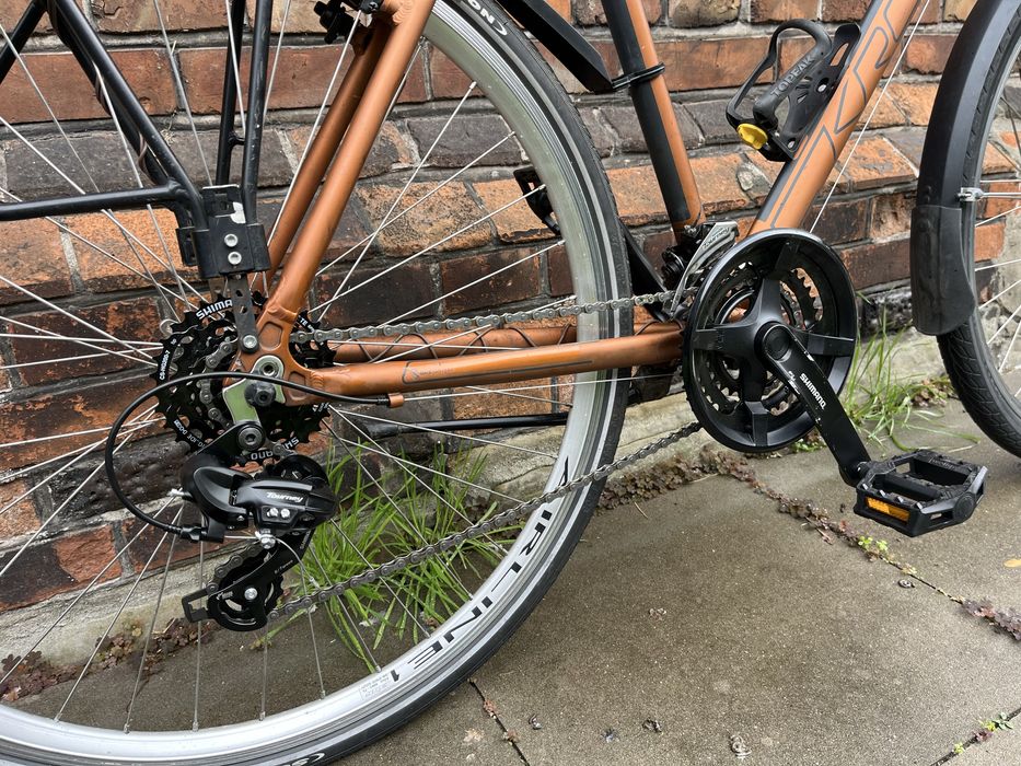 Rower KROSS Atlantic XL 28” cross trekking nowy naped super stan