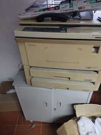 Fotocopiadora impressora e computador