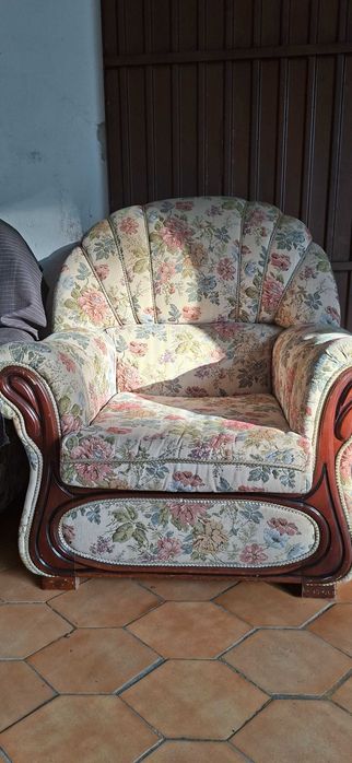 Sofá com cama e sofá individual