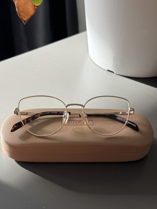 Okulary korekcyjne Muscat Sofia gold/dark havana