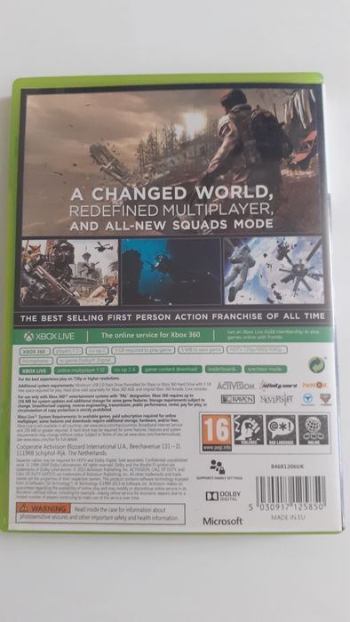 Call of Duty Ghosts Xbox 360