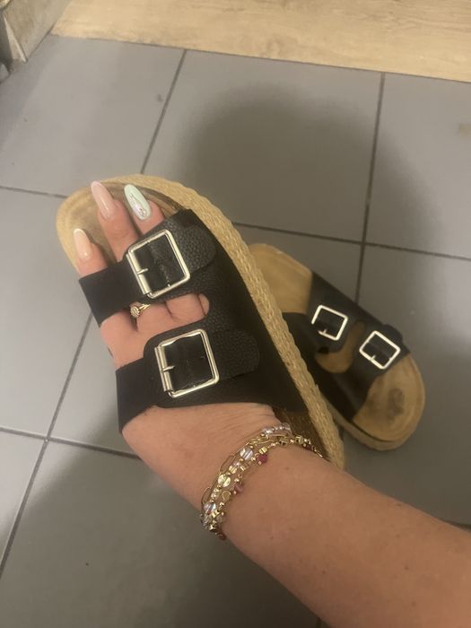 Klapki na platformie 39 2 pary