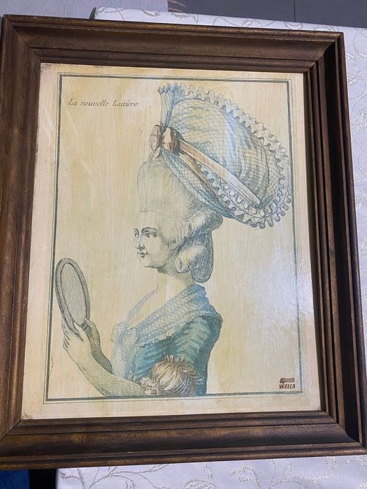 Quadro vintage Wella