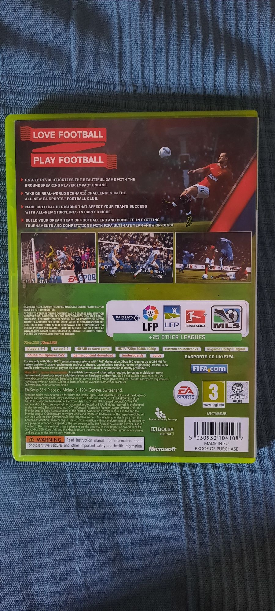 FIFA 12, gra Xbox 360