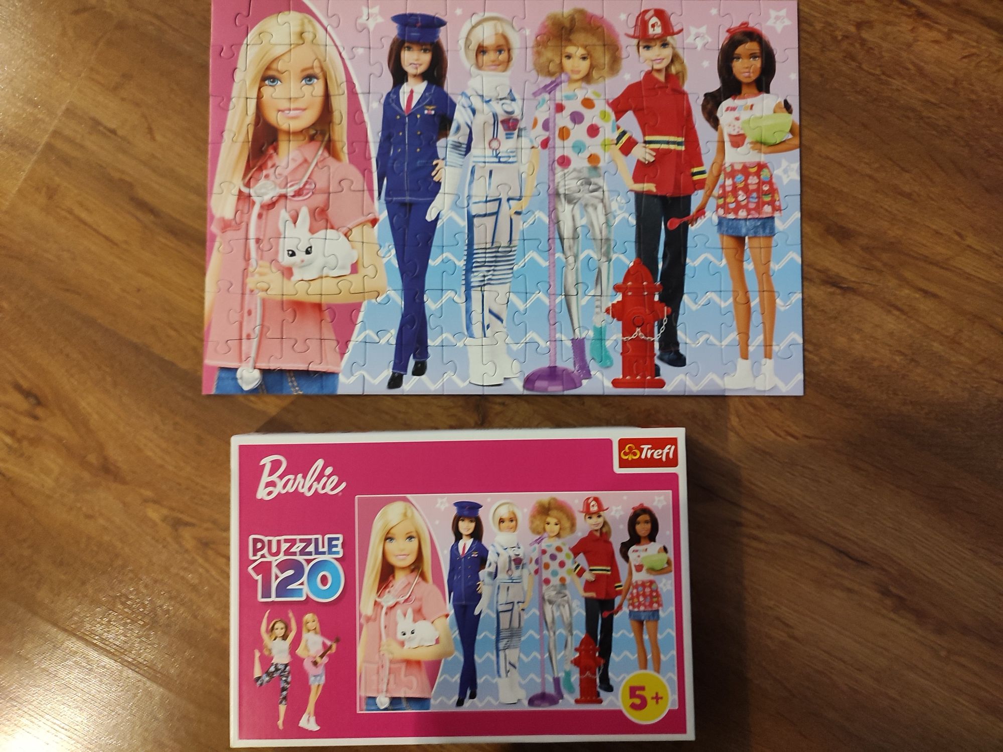 Puzzle Barbie 120 elementów