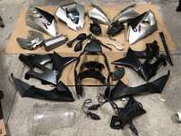 Bmw S1000rr Owiewki Plastiki Komplet MINERALSILVER Srebrny 2009 - 2011
