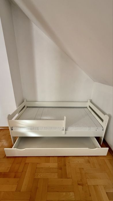 Łóżko dziecięce 160x80 + szulfada materac Hevea Junior Janki Warszawa