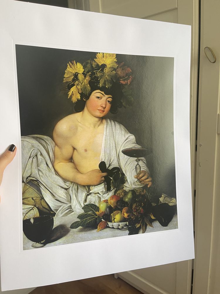 Zestaw 5 plakatów z reprodukcjami obrazów caravaggia