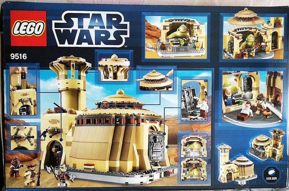 Конструктор LEGO 9516 Star Wars Палац Джаббі Лего оригіналЗоряні війни