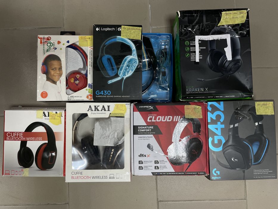 Навушники повнорозмірні ігрові Corsair, Steelseries, Hyper Razer