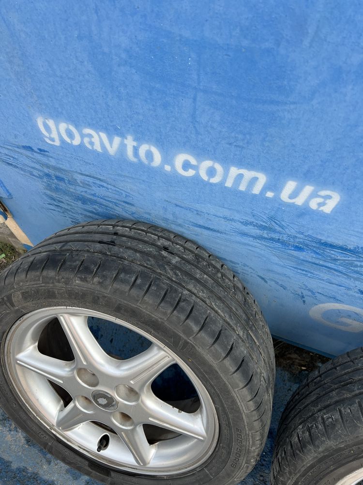 Goauto диски Nissan 4/114.3 r16 et40 6j dia66.1 як нові з резиною