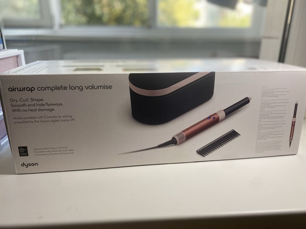 Стайлер Dyson Airwrap HS05 Complete Long Volumise Strawberry Bronze