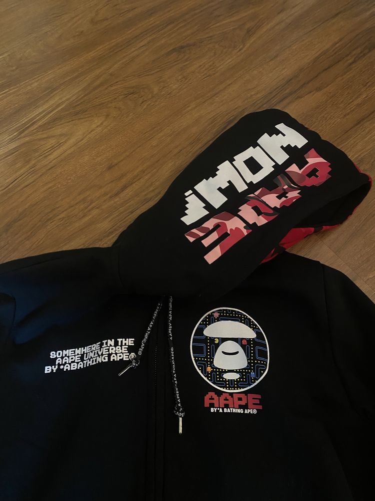 Зип-Худи Bape Aape Bathing Ape x Pac Man L-XL
