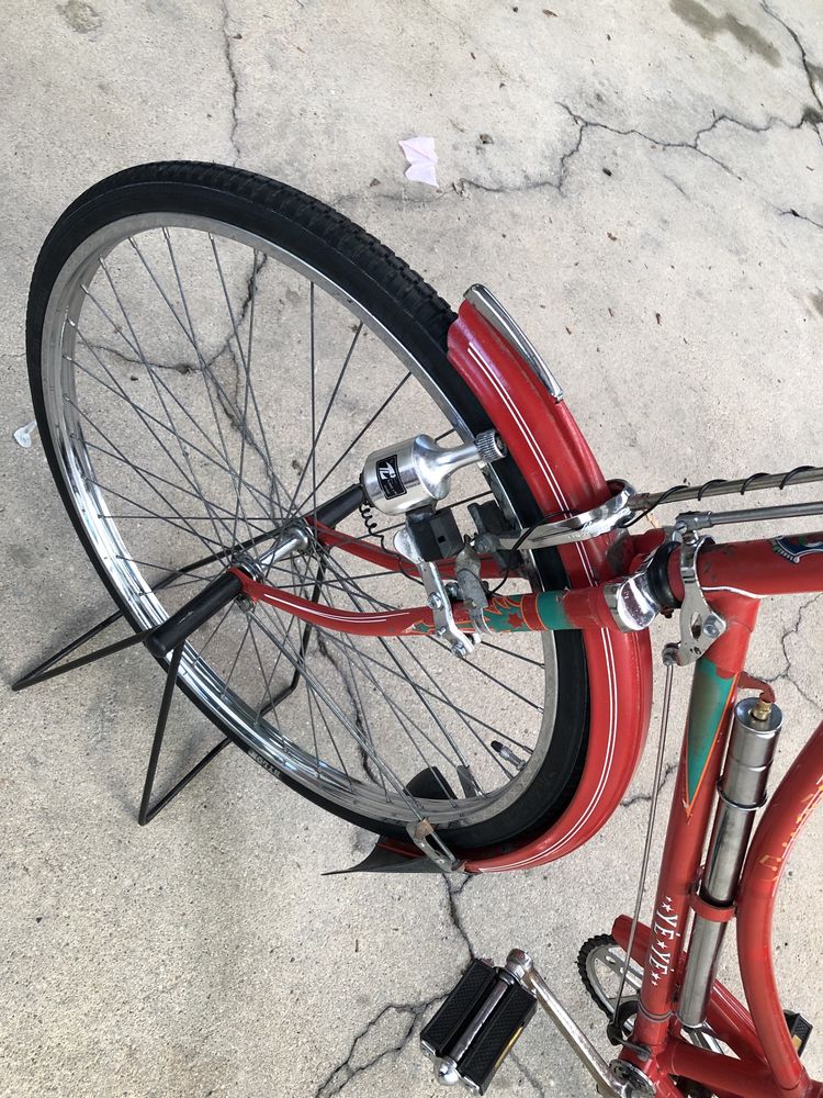 Bicicleta antigas pasteleira