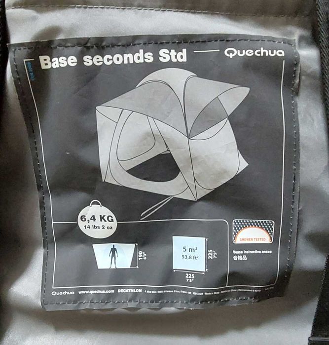 Tenda Base Seconds Std