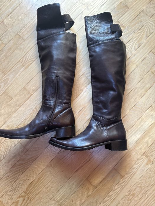 Чоботи демісезонні козаки