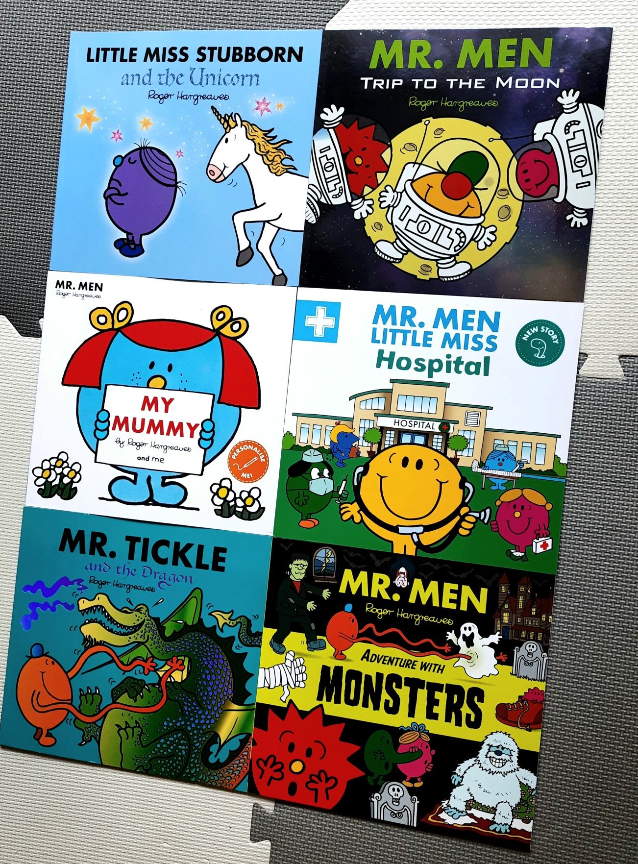 Mr. Men Roger Hargreaves Adventure with Monsters po angielsku