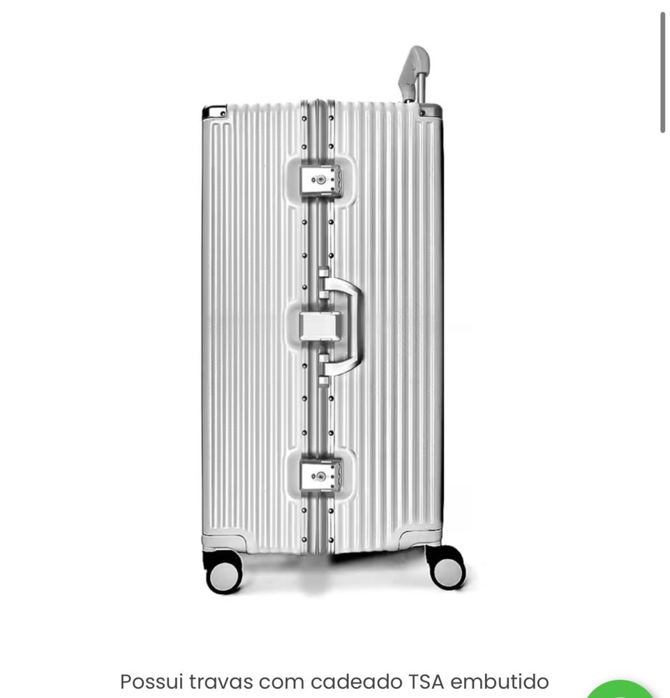 Kit de malas de viagem porão 32 kg usadas apenas uma vez!