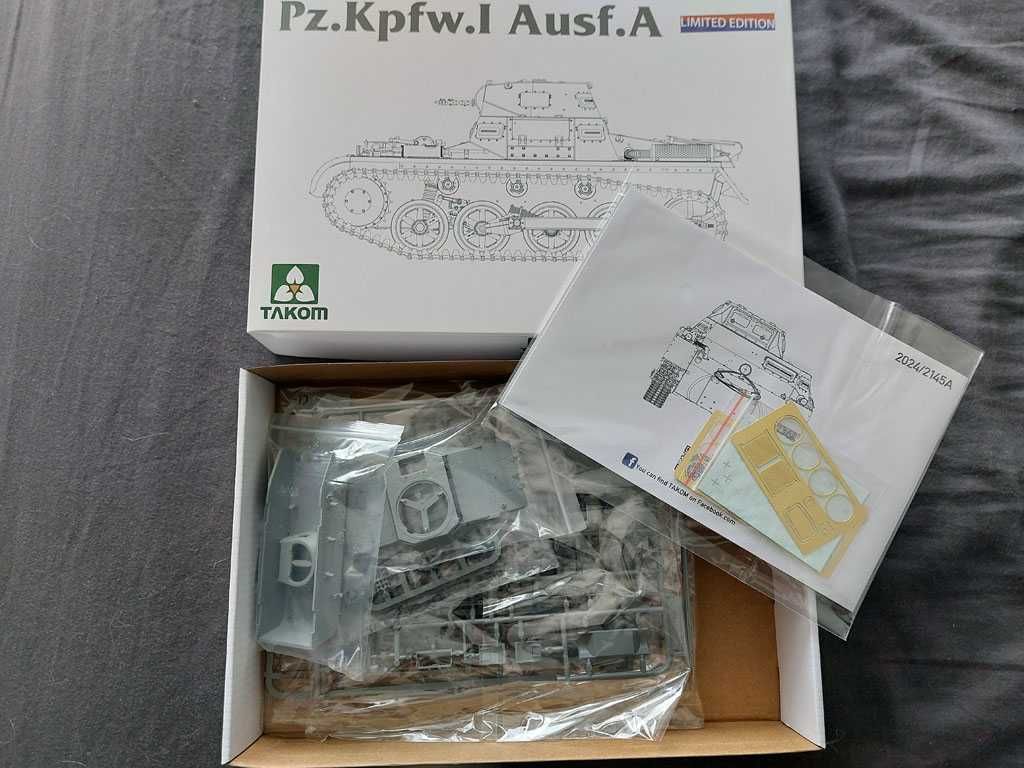 Pz.Kpfw.I Ausf.A (Limited Edition) Takom 2145A  - skala 1:35