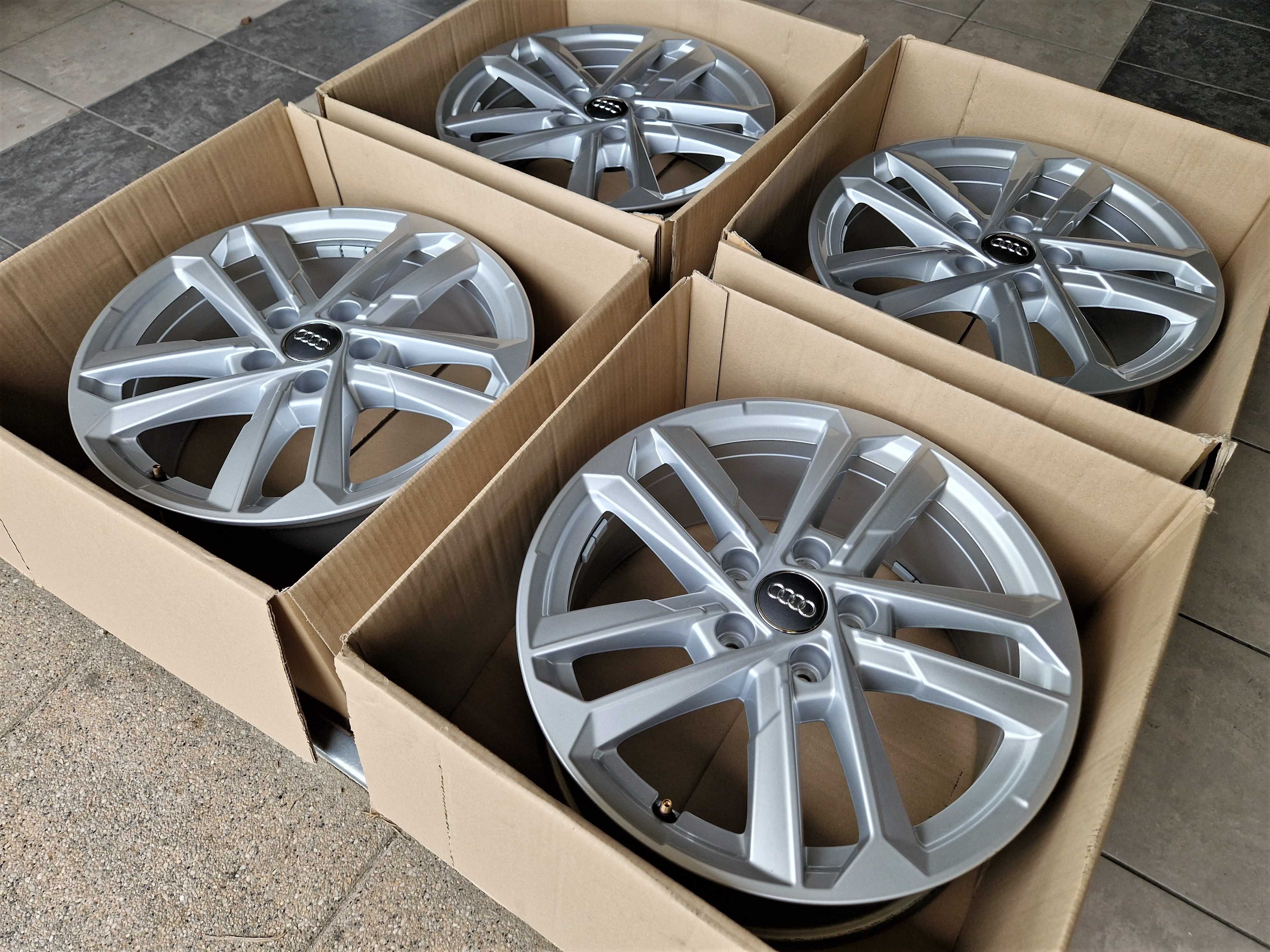 Alufelgi 17 5x112 Audi A3 8P 8V A4 B5 B6 B7 A6 C5 C6 Q2 Q3 TT 494#