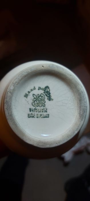 Włocławek fajans 4 sztuki