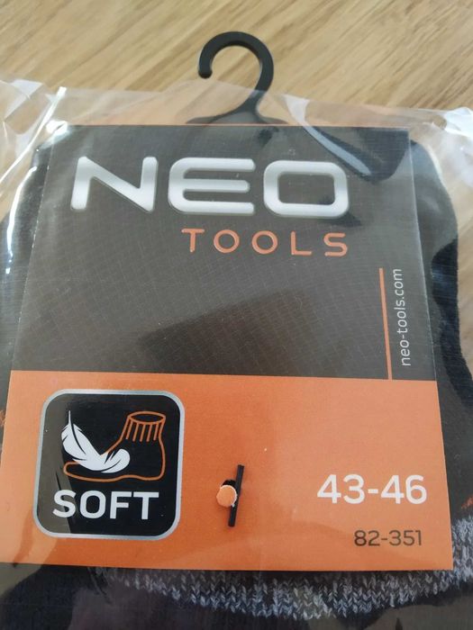 NOWE Skarpety NEO TOOLS 43-46 robocze neo-tools